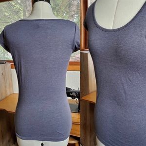 Ethos Paris T-Shirt Organic & Fair Trade grey sz S